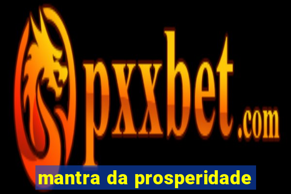 mantra da prosperidade